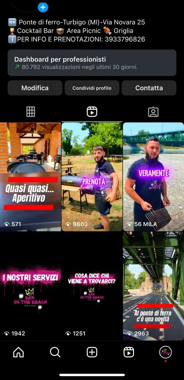 Feed Instagram Bar on the Beach